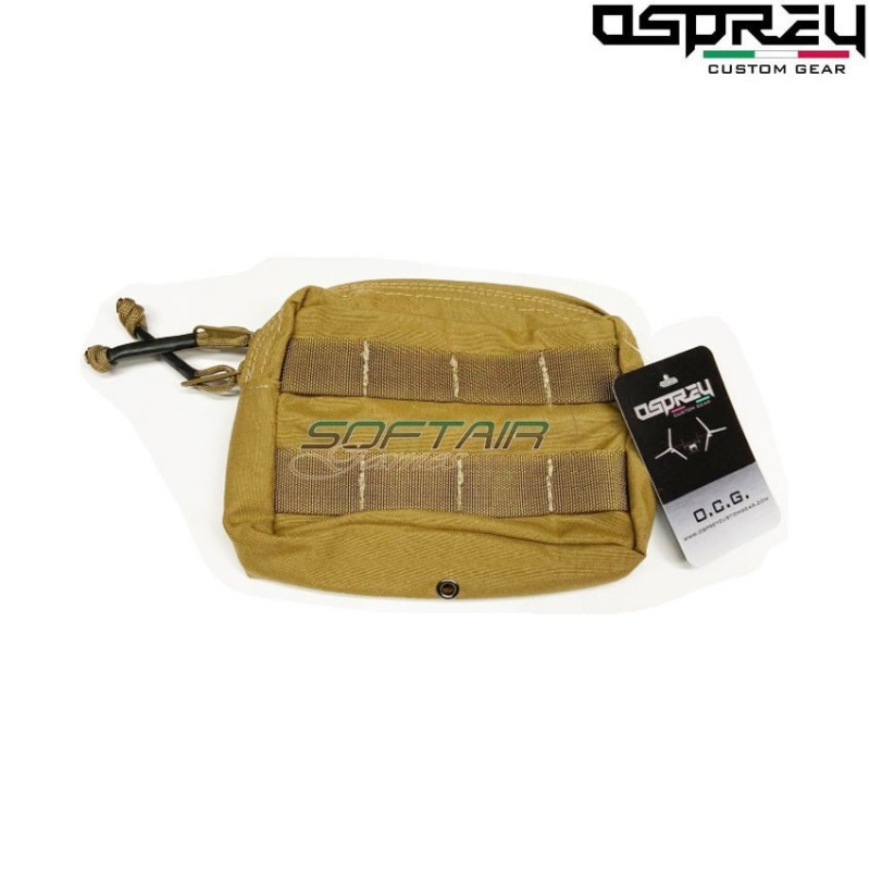 Utility small orizzontale coyote brown osprey custom gear (ocg-16-cb)