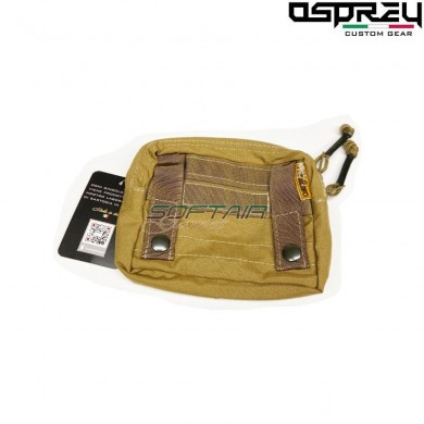 Utility small orizzontale coyote brown osprey custom gear (ocg-16-cb)