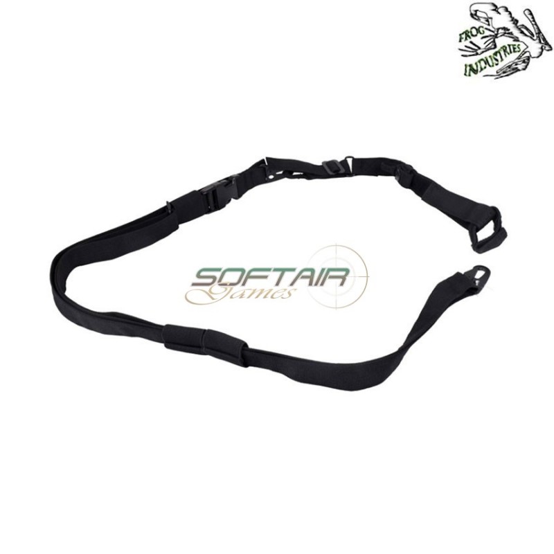 Cinghia Tre Punti Nera Type Alfa Frog Industries® (fi-kr022b)