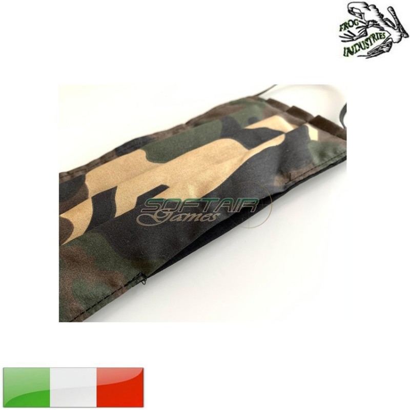 Forest camo mask filter holder frog industries® (fi-mask-fc)