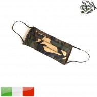 Mascherina portafiltro forest camo frog industries® (fi-mask-fc)