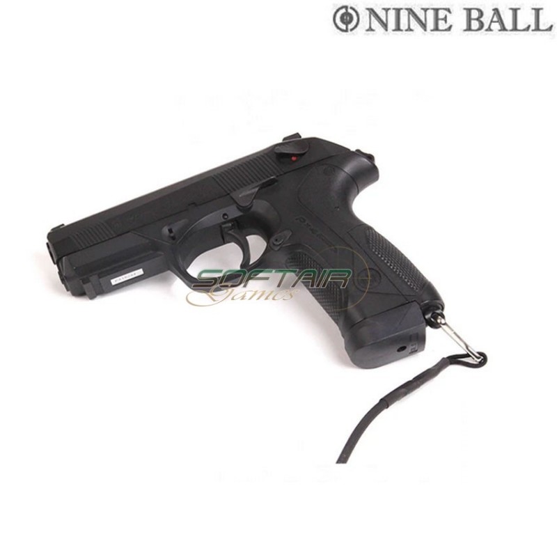 Lanyard hook black per px4 gbb pistola nine ball (nb-186022)