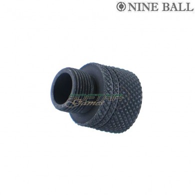 Black silencer adapter mk23 sas 14mm cw nine ball (nb-181652)