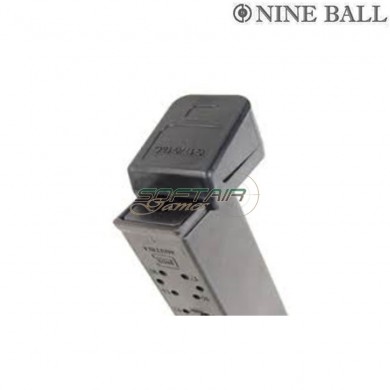 Set 3 pezzi magazine bumber black g17/g18c gbb nine ball (nb-175095)