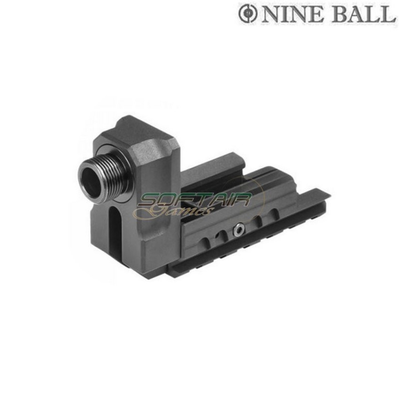 Front kit neo sas black g17/g18/g22 nine ball (nb-135186)