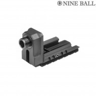 Front kit neo sas black g17/g18/g22 nine ball (nb-135186)