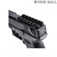 Direct mount base mount black glock nine ball (nb-179505) Direct mount base mount black glock nine ball (nb-179505)