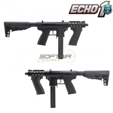 Electric submachine gun gat x black echo1 (e1-212141)