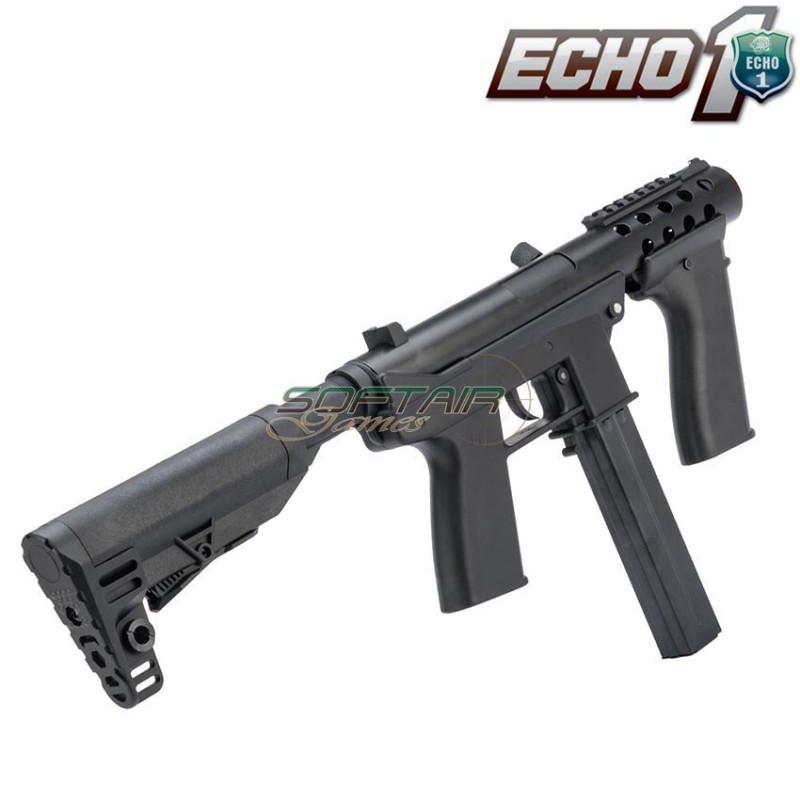 Electric submachine gun gat x black echo1 (e1-212141)