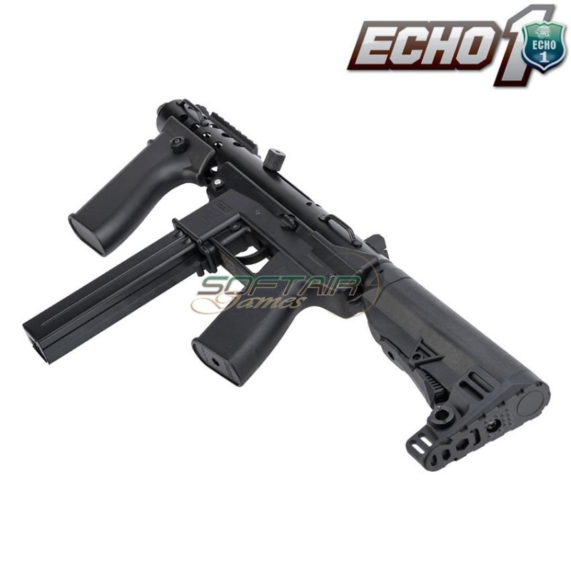 Electric submachine gun gat x black echo1 (e1-212141)