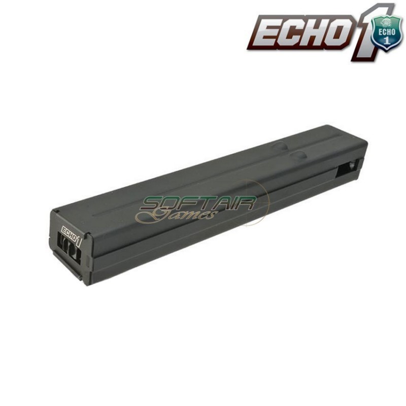 Caricatore maggiorato black 250bb per smg gat echo1 (e1-310754) Caricatore maggiorato black 250bb per smg gat echo1 (e1-310754)