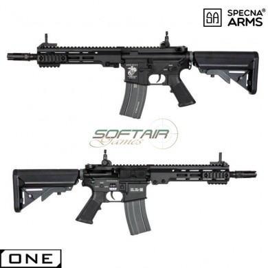 Electric rifle sa-a33p mk16 rail short black one™ carbine replica specna arms® (spe-01-027296)