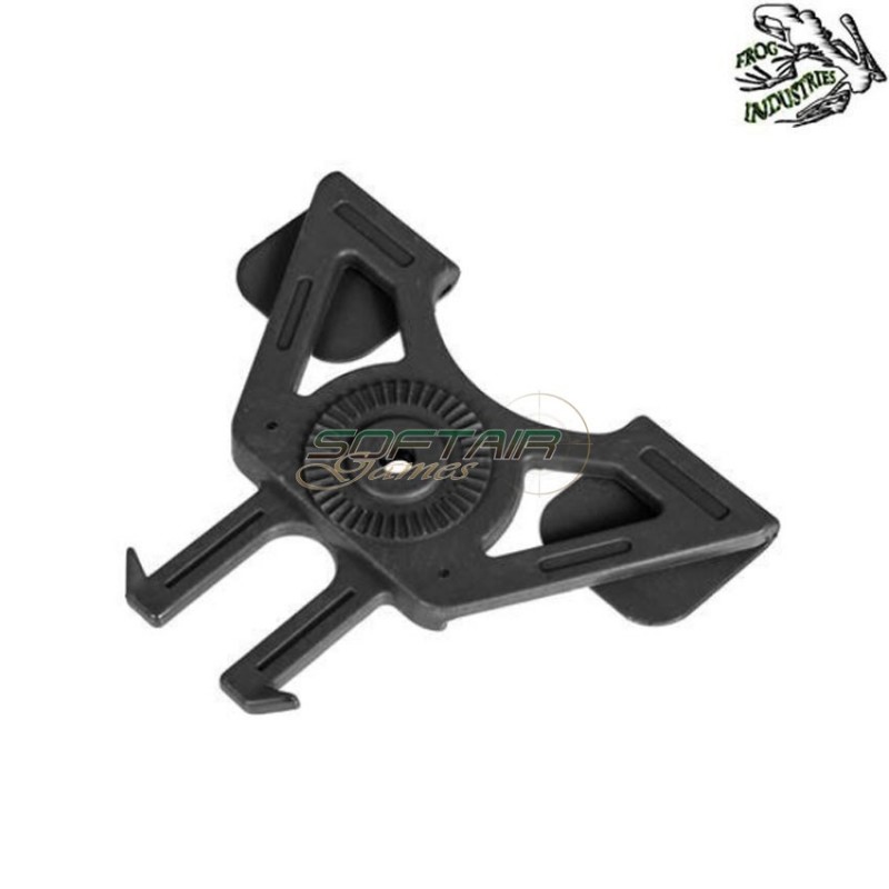 Black adapter molle for holsters frog industries® (fi-025667-bk) Black adapter molle for holsters frog industries® (fi-025667-bk)
