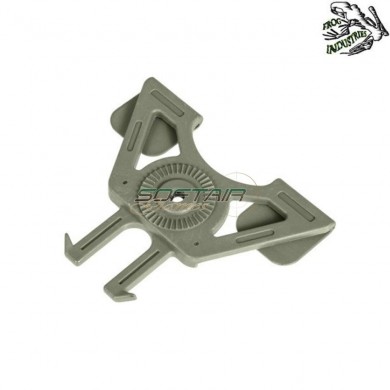 Olive drab adapter molle for holsters frog industries® (fi-025668-od)