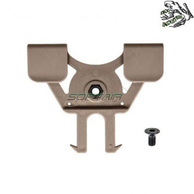 Coyote adapter molle for holsters frog industries® (fi-025669-tan) Coyote adapter molle for holsters frog industries® (fi-025669-tan)
