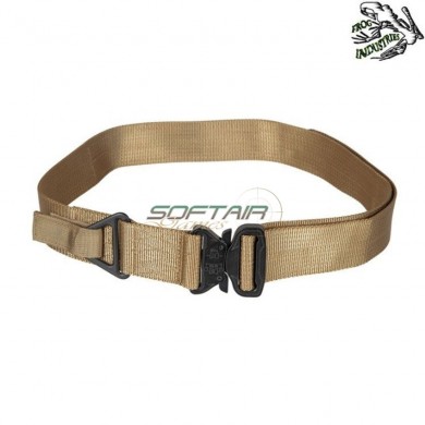 Cintura tattica qr cqb coyote frog industries® (fi-019337-tan)