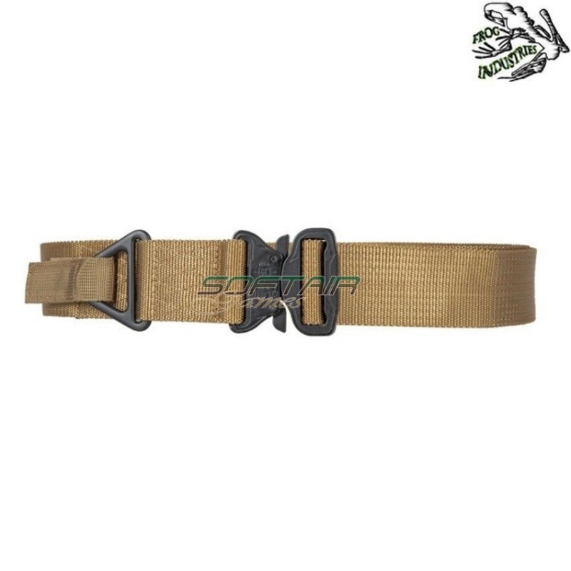 Tactical belt qr cqb coyote frog industries® (fi-019337-tan)