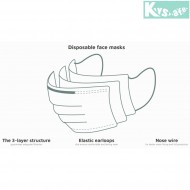 50 pezzi mascherina face mask kysafe (kys-90-029196)