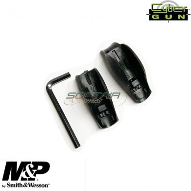 Pistola a co2 m&p9 smith & wesson black cybergun (604612)