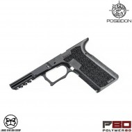 Frame polymer80 gen.3 glock 17 tm/we jdg licensed black poseidon (ppw-p80frame-bk)