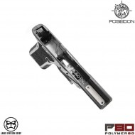 Frame polymer80 gen.3 glock 17 tm/we jdg licensed black poseidon (ppw-p80frame-bk)