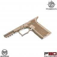 Frame polymer80 gen.3 glock 17 tm/we jdg licensed fde poseidon (ppw-p80frame-fde)