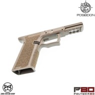 Frame polymer80 gen.3 glock 17 tm/we jdg licensed fde poseidon (ppw-p80frame-fde)