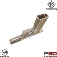Frame polymer80 gen.3 glock 17 tm/we jdg licensed fde poseidon (ppw-p80frame-fde)