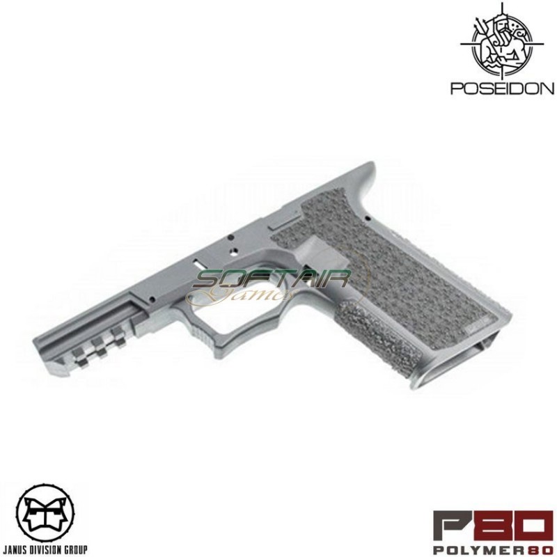 Frame polymer80 gen.3 glock 17 tm/we jdg licensed cobalt gray poseidon (ppw-p80frame-cg)