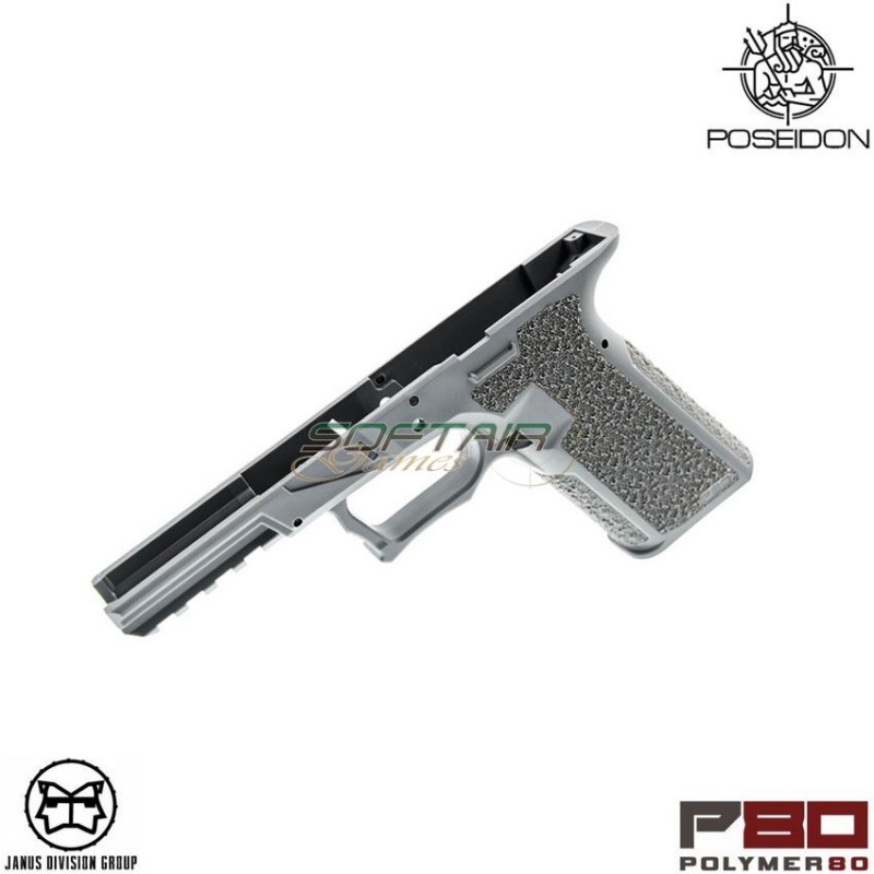 Frame polymer80 gen.3 glock 17 tm/we jdg licensed cobalt gray poseidon (ppw-p80frame-cg)