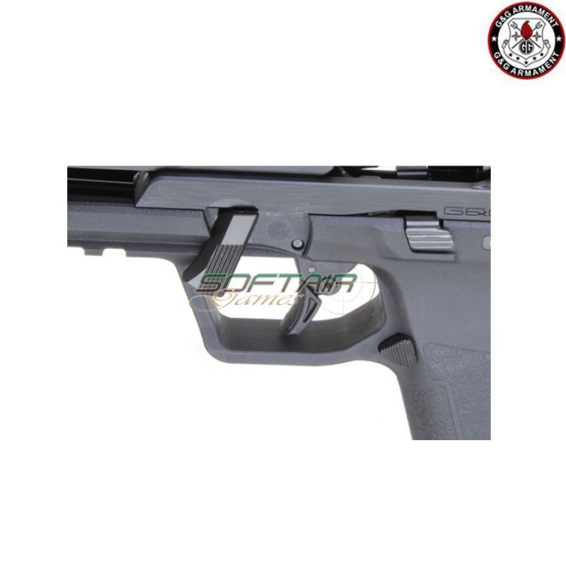 Gas gbb pistol piranha mki black g&g (gg-pirb)