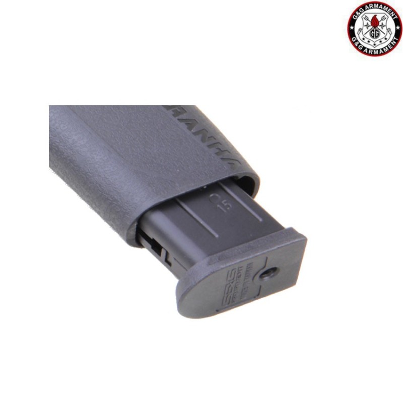 Pistola a gas piranha mki black g&g (gg-pirb)