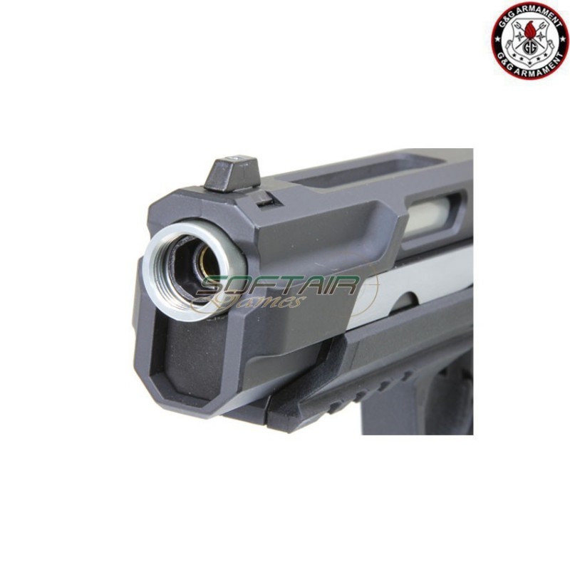 Pistola a gas piranha mki silver g&g (gg-pirs)