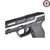 Gas gbb pistol piranha mki silver g&g (gg-pirs)