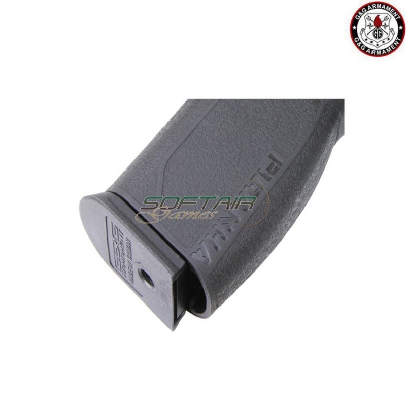 Gas gbb pistol piranha mki silver g&g (gg-pirs)