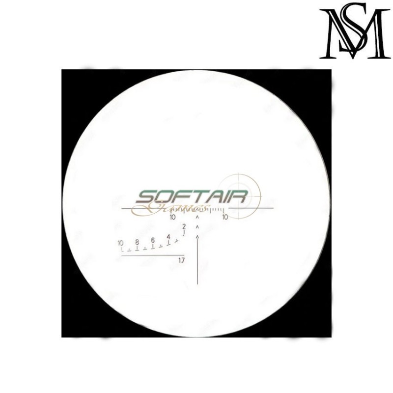 Scope pso-1 m2 4x24 Scope w/night illuminated reticle per ak milsim series (ms-105-bk)