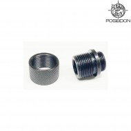 Adattatore & protezione type a 14mm ccw per pistole poseidon (pbw-17ada-a)