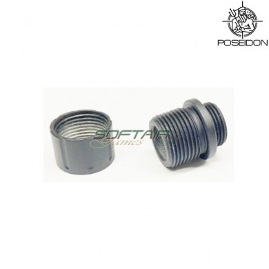 Adattatore & protezione type b 14mm ccw per pistole poseidon (pbw-17ada-b)