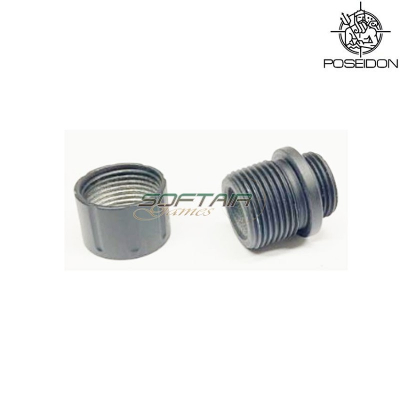 Adattatore & protezione type b 14mm ccw per pistole poseidon (pbw-17ada-b) Adattatore & protezione type b 14mm ccw per pistole poseidon (pbw-17ada-b)