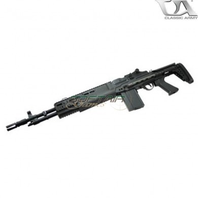 Fucile elettrico m14 scout ebr black classic army (ca-s007m)