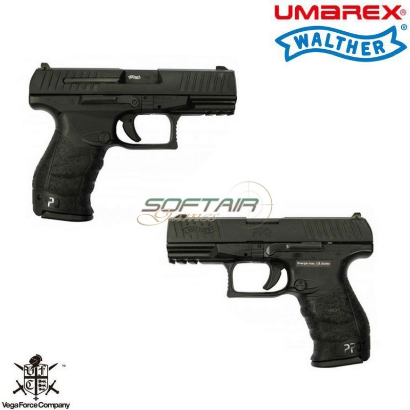 Pistola A Gas Scarrellante Ppq M2 Walther Umarex (um-2.5966)