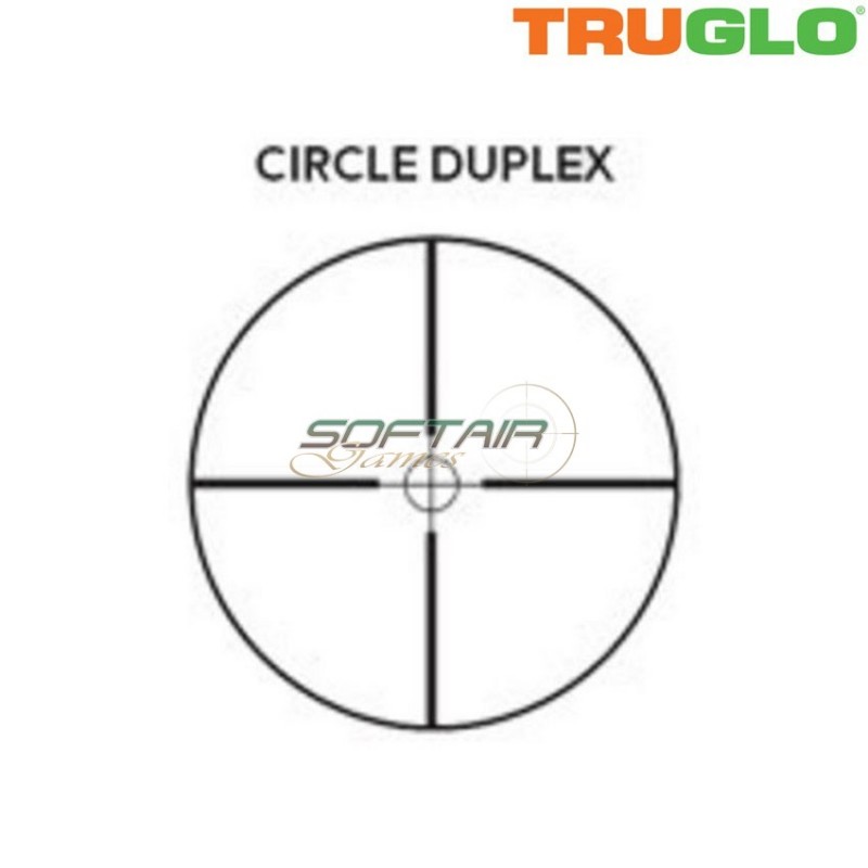 Ottica hunter 1-4x24 black truglo (to-8514bc)