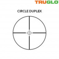 Ottica hunter 1-4x24 black truglo (to-8514bc)