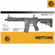 Electric rifle nuptune series 9" pmc black rossi (re-rmn3)