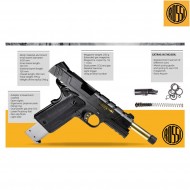 Gas gbb pistol redwings series grey rossi (re-prr2)