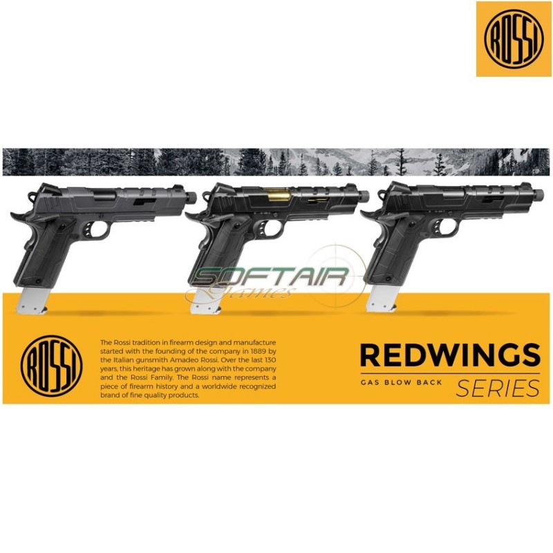 Pistola a gas redwings series grey rossi (re-prr2) Pistola a gas redwings series grey rossi (re-prr2)