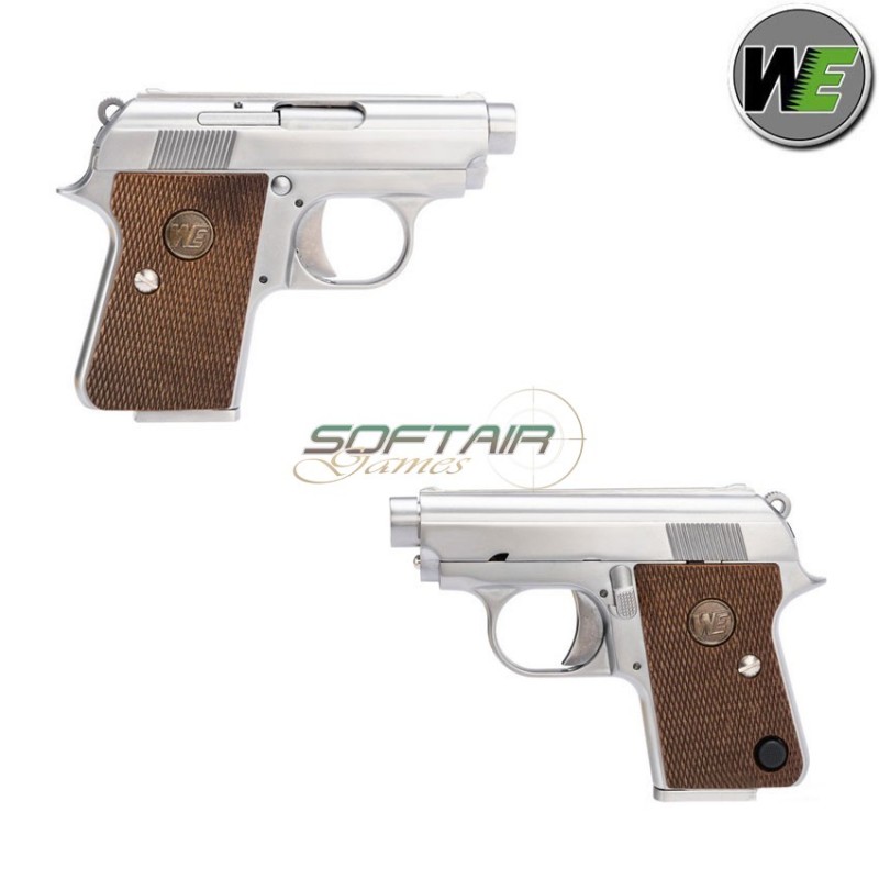 Gas Pistol Ct25 1908 Silver We (we-ct01s)