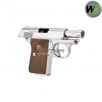 Gas Pistol Ct25 1908 Silver We (we-ct01s) Gas Pistol Ct25 1908 Silver We (we-ct01s)