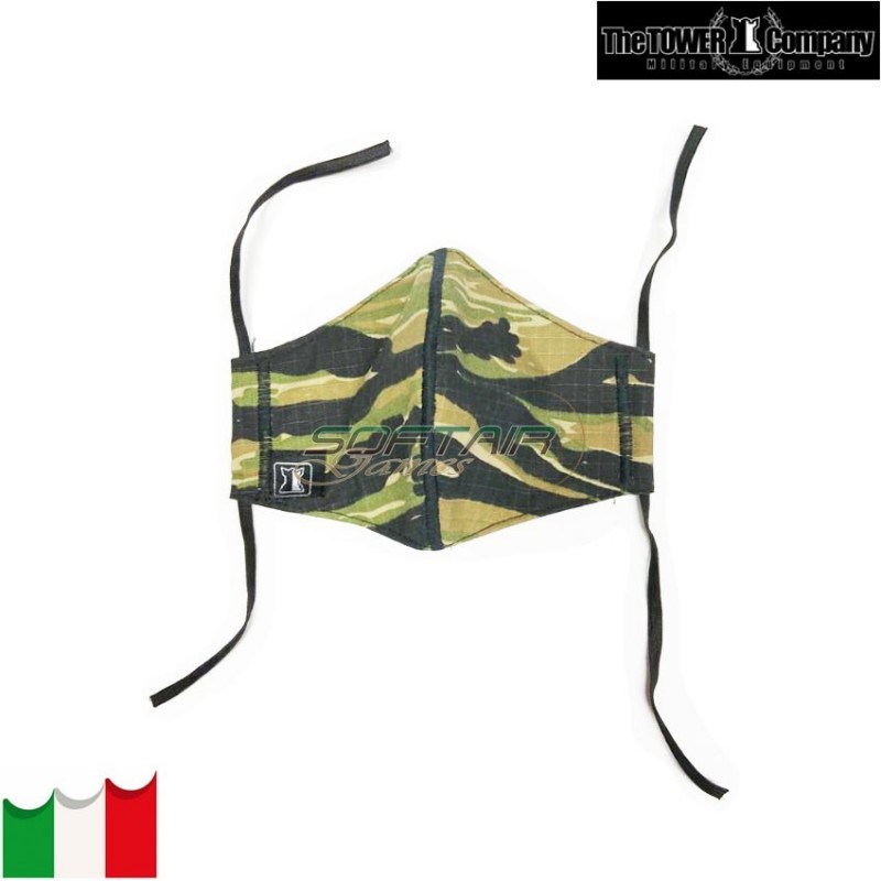 Mascherina ripstop tiger stripe the tower company (ttc-mask-ts)