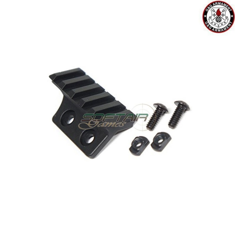 Rail 45° black for m-lok g&g (g03200)